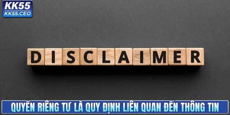 Miễn trừ trách nhiệm đảm bảo hoạt động suôn sẻ